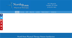 Desktop Screenshot of northpennpt.com